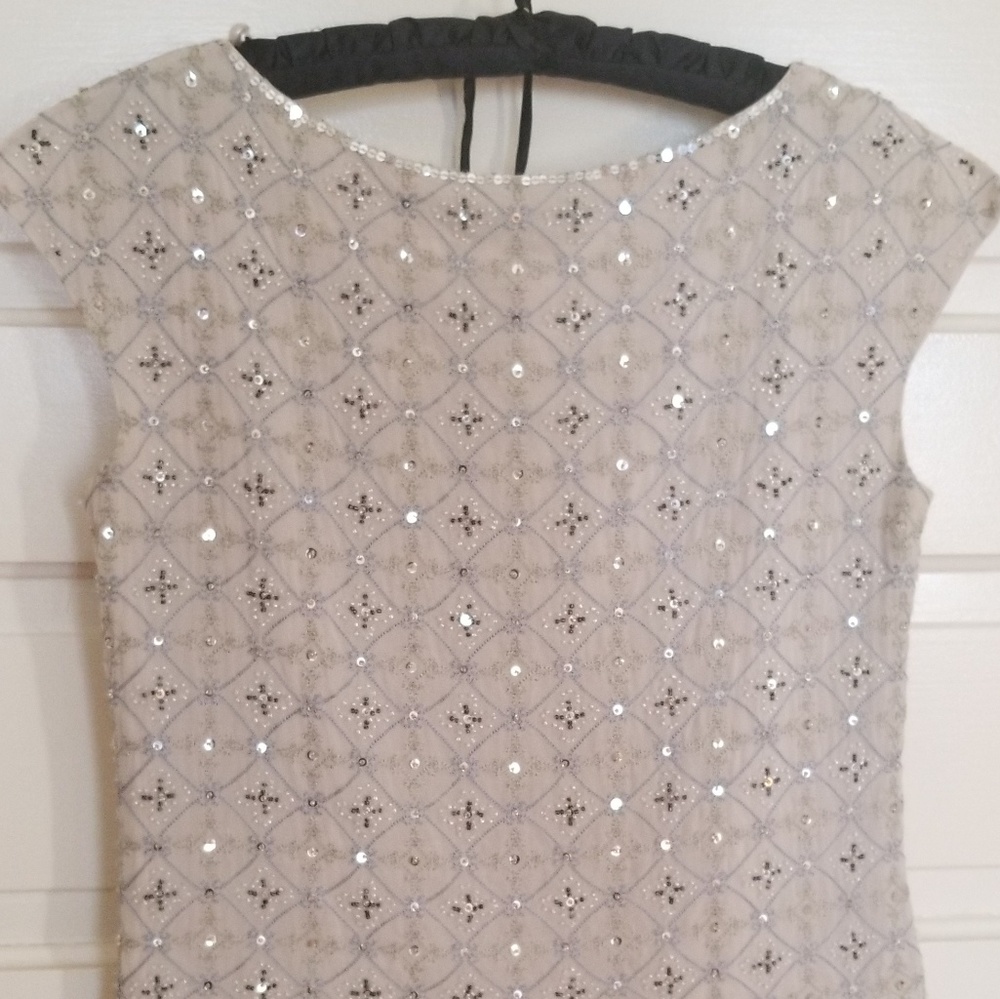Silk beaded blouse